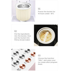 PETRUS ZP020 : Moules à glace et à pain pour machines Petrus